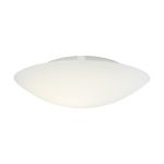 Nordlux Deckenleuchte Standard Glas Weiß | IP20 - Geeignet für 1x E27