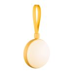 Nordlux Tischlampe Bring To-Go Portable Akku Weiß 1W 70lm - 827 Extra Warmweiß | 3-Stufen Dimmbar 
