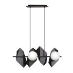 Emibig Pendelleuchte Drifton Stahl Schwarz | Geeignet für 4x E14 - Max 10W