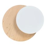 Emibig Wandleuchte Kreis Stahl Weiß | Geeignet für 1x G9 - Max 8W