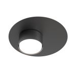 Emibig Deckenleuchte Bolx Stahl Schwarz | Geeignet für 1x GX53 - Max 12W
