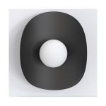 Emibig Wandleuchte Fiero Stahl Schwarz | Geeignet für 1x G9 - Max 8W