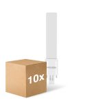 Multipack 10x Noxion Lucent PL-S LED 4.3W - 840 Kaltweiß | 2-Pins - Ersatz Für 9W