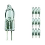Multipack 10x Philips Microprojection Halogen G4 Glühbirne Focusline 20 W 