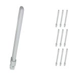Multipack 10x Osram Dulux S 11W - 840 Kaltweiß | 2-Pins 