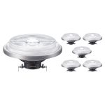 Multipack 6x Philips MASTER LED Spot G53 AR111 14.8W 875lm 24D - 927 Extra Warmweiß | Höchste Farbwiedergabe - Dimmbar - Ersatz für 75W