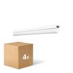 Multipack 4x Ledvance LED Deckenleuchte Linear Kompakt High Output 20W 2000lm - 840 Kaltweiß | 120cm