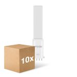 Multipack 10x Noxion Lucent PL-S LED 4.3W - 840 Kaltweiß | 4-Pins - Ersatz Für 9W
