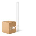 Multipack 10x Philips CorePro PL-L LED Glühbirne Mains 24W - 840 Kaltweiß | 4-Pins - Ersatz Für 55W
