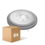 Multipack 6x Ledvance Superior LED-Spot Reflektor G53 AR111 7.4W 450lm 40D - 930 Warmweiß | Höchste Farbwiedergabe - Dimmbar - Ersatz für 50W