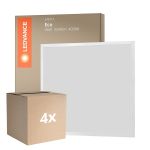 Multipack 4x Ledvance LED Panel Eco 36W 3600lm - 840 Kaltweiß | 60x60cm - UGR <22