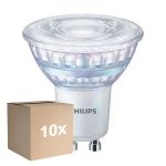 Multipack 10x Philips MASTER Value LED-Spot GU10 PAR16 5.5W 575lm 36D - 940 Kaltweiß | Höchste Farbwiedergabe - Dimmbar - Ersatz Für 80W