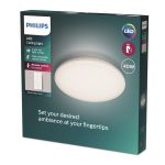 Philips LED Deckenleuchte Wincel Weiß 40W 4300lm - 865 Tageslichtweiß | Dimmbar - Fernsteuerung