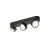 SLV Kalu Aluminium Spot Schwarz 28W 4200lm - 930 Warmweiß | Höchste Farbwiedergabe - Dimmbar