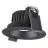 Ledvance LED-Spot Adjust Aluminium Schwarz 8W 680lm 36D - 930 Warmweiß | Ausschnitt 68mm - IP20 - Höchste Farbwiedergabe - Dimmbar