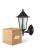 Multipack 4x D'Lite Wandleuchte Helora Schwarz | IP44 - Geeignet für 1x E27
