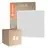Multipack 4x Ledvance LED Panel Kompakt Aluminium Weiß 33W 3630lm - 830 Warmweiß | 60x60cm - UGR < 19