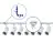 Bright Choice Komplettset 1-Phasen Rail L 1 x 2 Meter Weiß | incl. 7x Spot + GU10 2700K 3W Dimmbar + Abschlusskappe, Stromanschluss und L -Verbinder