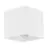 Eglo Wandleuchte Calpi Aluminium Weiß 3.3W 340lm - 830 Warmweiß | IP44 