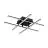Eglo Wand und Deckenleuchte Lasana 3 Stahl Aluminium Schwarz 5.3W 700lm - 830 Warmweiß | IP20 