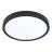 Eglo Connect.Z Smart Deckenleuchte Badezimmerbeleuchtung Fueva 6-Z Plastik Schwarz 17.5W 2850lm - 827-865 Abstimmbares Weiß + RGB | Dimmbar