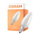 Osram LED Superstar E14 Kerze Fadenlampe Matt 3.4W 470lm - 940 Kaltweiß | Höchste Farbwiedergabe - Dimmbar - Ersatz Für 40W