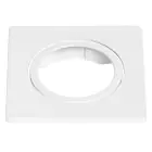 Ledvance Spot Ring Adjust Quadrat Weiß