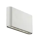 Nordlux Kniver Wandleuchte Aluminium Weiß 8.5W 350lm - 830 Warmweiß