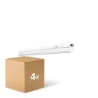 Multipack 4x Ledvance LED Deckenleuchte Linear Kompakt Schalter 8W 800lm - 830 Warmweiß | 60cm
