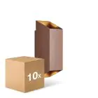 Multipack 10x Nordlux Nico Wandleuchte Aluminium Rostig Up & Down | IP54 - Geeignet für 2x GU10