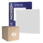 Multipack 4x Noxion LED Panel Ecowhite V4.0 28W 3200lm - 830 Warmweiß | 60x60cm - Philips driver