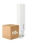 Multipack 10x Philips CorePro PL-C LED 6.5W 700lm - 830 Warmweiß | 4-Pins - Ersatz Für 18W