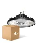 Multipack 4x Noxion LED Highbay Ecowhite V2.0 200W 32000lm 120D - 840 Kaltweiß | IP65 - 1-10V Dimmbar