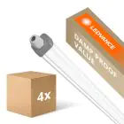 Multipack 4x Ledvance LED Feuchtraumleuchte Feuchtigkeitsdicht Slimvalue 50W 5500lm - 840 Kaltweiß | 150cm 