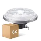 Multipack 6x Philips MASTER LED Spot G53 AR111 14.8W 875lm 24D - 930 Warmweiß | Höchste Farbwiedergabe - Dimmbar - Ersatz für 75W