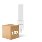 Multipack 10x Noxion Lucent PL-S LED 2.8W - 840 Kaltweiß | 2-Pins - Ersatz Für 5W