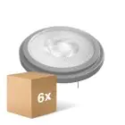 Multipack 6x Ledvance Superior LED-Spot Reflektor G53 AR111 7.4W 450lm 40D - 930 Warmweiß | Höchste Farbwiedergabe - Dimmbar - Ersatz für 50W