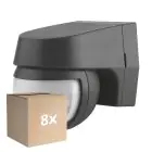 Multipack 8x Ledvance Bewegungssensor Wand Schwarz | 110D 