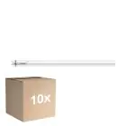 Multipack 10x Philips Master LED Röhre T8 (EM/Mains) Ultra Output 20W 3700lm - 840 Kaltweiß | 150cm - Ersatz Für 58W