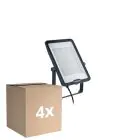 Multipack 4x Philips Led-Scheinwerfer Ledinaire BVP169 150W 18000lm 110D - 830-865 CCT | IP65 - Symmetrisch 