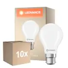 Multipack 10x Ledvance Classic LED B22 Birne Matt 5.9W 806lm - 827 Extra Warmweiß | Ersatz Für 60W
