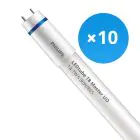 Multipack 10x Philips LED Röhre T8 MASTER (EM/Mains) Ultra Output 14.7W 2500lm - 865 Tageslichtweiß | 120cm - Ersatz für 36W